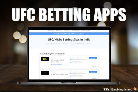 ufc betting sites - melhores sites de apostas UFC